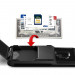 Verus Damda Folder Case - висок клас хибриден удароустойчив кейс с място за кр. карти за Samsung Galaxy S9 (черен) 2