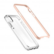 Spigen Neo Hybrid Case Crystal - хибриден кейс с висока степен на защита за iPhone XS, iPhone X (прозрачен-златист) 4