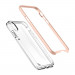 Spigen Neo Hybrid Case Crystal - хибриден кейс с висока степен на защита за iPhone XS, iPhone X (прозрачен-златист) 5
