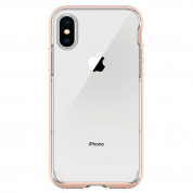 Spigen Neo Hybrid Case Crystal - хибриден кейс с висока степен на защита за iPhone XS, iPhone X (прозрачен-златист) 1