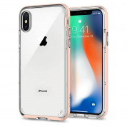 Spigen Neo Hybrid Crystal for iPhone XS, iPhone X (blush gold)