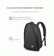 Moshi Tego Backpack - луксозна раница за Macbook Pro 15 и лаптопи до 15 инча (сив) 4