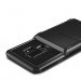 Verus Damda Folder Case - висок клас хибриден удароустойчив кейс с място за кр. карти за Samsung Galaxy S9 Plus (черен) 3