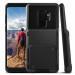 Verus Damda Folder Case - висок клас хибриден удароустойчив кейс с място за кр. карти за Samsung Galaxy S9 Plus (черен) 2