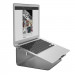 Elago L2 STAND - дизайнерска алуминиева поставка за MacBook и преносими компютри (тъмносива) 1