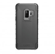 Urban Armor Gear Plyo Case - удароустойчив хибриден кейс за Samsung Galaxy S9 (черен-прозрачен)