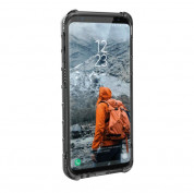 Urban Armor Gear Plyo Case - удароустойчив хибриден кейс за Samsung Galaxy S9 (черен-прозрачен) 3