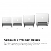 Elago L4 Stand - ергономична дизайнерска поставка за MacBook, преносими компютри и таблети (тъмносив) 5
