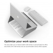 Elago L4 Stand - ергономична дизайнерска поставка за MacBook, преносими компютри и таблети (тъмносив) 3