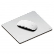 Elago Aluminum Mouse Pad - дизайнерски алуминиев пад за мишка (сребрист)