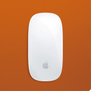 Elago Aluminum Mouse Pad - дизайнерски алуминиев пад за мишка (оранжев) 3