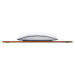 Elago Aluminum Mouse Pad - дизайнерски алуминиев пад за мишка (оранжев) 2