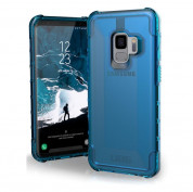 Urban Armor Gear Plyo Case - удароустойчив хибриден кейс за Samsung Galaxy S9 (син-прозрачен) 4