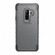 Urban Armor Gear Plyo Case - удароустойчив хибриден кейс за Samsung Galaxy S9 Plus (черен-прозрачен)