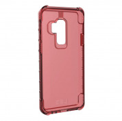 Urban Armor Gear Plyo Case - удароустойчив хибриден кейс за Samsung Galaxy S9 Plus (червен-прозрачен) 4