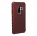 Urban Armor Gear Plyo Case - удароустойчив хибриден кейс за Samsung Galaxy S9 Plus (червен-прозрачен) 3