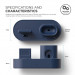Elago Trio Charging Hub - силиконова поставка за зареждане на iPhone, Apple Watch и Apple AirPods (тъмносиня) 3