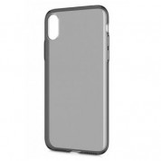 Ultra-Slim Case - тънък силиконов (TPU) калъф (0.3 mm) за iPhone X (черен-прозрачен)