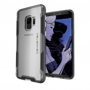 Ghostek Cloak 3 Case  - хибриден удароустойчив кейс за Samsung Galaxy S9 (прозрачен-черен)