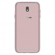 Ultra-Slim Case - тънък силиконов (TPU) калъф (0.3 mm) за Samsung Galaxy J5 (2017) (черен-прозрачен)