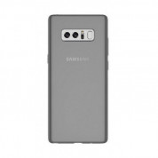 Ultra-Slim Case - тънък силиконов (TPU) калъф (0.3 mm) за Samsung Galaxy Note 8 (черен-прозрачен)
