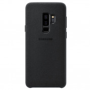 Samsung Alcantara Cover EF-XG965ABEGWW - оригинален кейс от алкантара за Samsung Galaxy S9 Plus (черен)