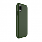 Speck Presidio Case - удароустойчив хибриден кейс за iPhone XS, iPhone X (зелен) 1