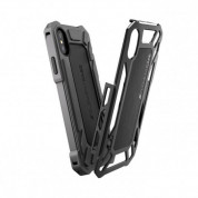 Element Case Roll Cage - удароустойчив хибриден кейс за iPhone XS, iPhone X (черен)  1