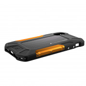 Element Case Formula Case - удароустойчив хибриден кейс за iPhone XS, iPhone X (черен-оранжев)  6