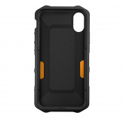 Element Case Formula Case - удароустойчив хибриден кейс за iPhone XS, iPhone X (черен-оранжев)  7