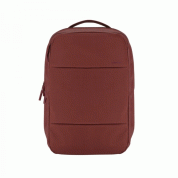 Incase City Commuter Backpack - елегантна и стилна раница за MacBook Pro 15 и лаптопи до 15 инча (тъмночервен)