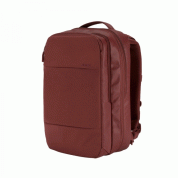 Incase City Commuter Backpack - елегантна и стилна раница за MacBook Pro 15 и лаптопи до 15 инча (тъмночервен) 2