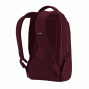 Incase ICON Slim Backpack - елегантна и стилна раница за MacBook Pro 15 и лаптопи до 15 инча (тъмночервен) 6