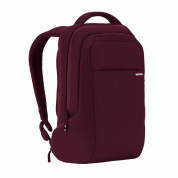 Incase ICON Slim Backpack - елегантна и стилна раница за MacBook Pro 15 и лаптопи до 15 инча (тъмночервен) 4