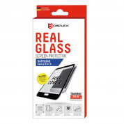 Displex Real Glass 10H Protector 3D Full Cover - калено стъклено защитно покритие за дисплея на Samsung Galaxy Note 8 (черен-прозрачен) 2