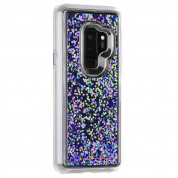CaseMate Glow Waterfall Case - дизайнерски кейс с висока защита за Samsung Galaxy S9 Plus (лилав)