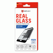 Displex Real Glass 10H Protector 3D Full Cover - калено стъклено защитно покритие за дисплея на Samsung Galaxy S7 (бял-прозрачен) 2