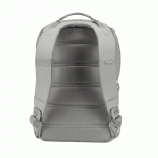 Incase City Diamond Ripstop Backpack - елегантна и стилна раница за MacBook Pro 15, 17 инча и лаптопи до 17 инча (сив) 3
