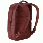 Incase City Compact Backpack - елегантна и стилна раница за MacBook Pro 15 и лаптопи до 15 инча (тъмночервен) 6