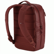 Incase City Compact Backpack - елегантна и стилна раница за MacBook Pro 15 и лаптопи до 15 инча (тъмночервен) 2