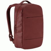 Incase City Compact Backpack - елегантна и стилна раница за MacBook Pro 15 и лаптопи до 15 инча (тъмночервен) 5