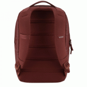 Incase City Compact Backpack - елегантна и стилна раница за MacBook Pro 15 и лаптопи до 15 инча (тъмночервен) 3