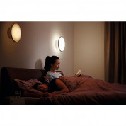 Philips Hue Phoenix Lamp - стенна лампа с бяла светлина за безжично управляемо осветление за iOS и Android устройства (черен) 3
