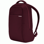 Incase ICON Lite Backpack - елегантна и стилна раница за MacBook Pro 15 и лаптопи до 15 инча (тъмночервен) 1