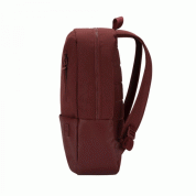 Incase Compass Backpack - елегантна и стилна раница за MacBook Pro 15 и лаптопи до 15 инча (тъмночервен) 4