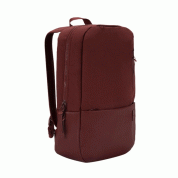 Incase Compass Backpack - елегантна и стилна раница за MacBook Pro 15 и лаптопи до 15 инча (тъмночервен) 7