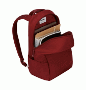 Incase District Backpack - елегантна и стилна раница за MacBook Pro 15 и лаптопи до 15 инча (тъмночервен) 8
