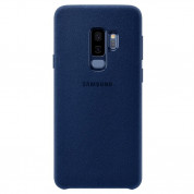Samsung Alcantara Cover EF-XG965ALEGWW for Samsung Galaxy S9 Plus (blue)
