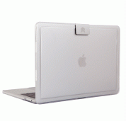 STM Hynt Case - удароустойчив хибриден кейс за MacBook Pro 15 Touch Bar (модели от 2016 до 2020 година) (прозрачен)