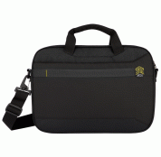 STM Chapter Laptop Brief - качествена чанта с презрамка за преносими компютри до 13.3 инча (черен)